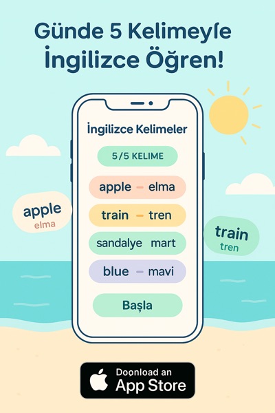 İngilizce Kelime Öğren!